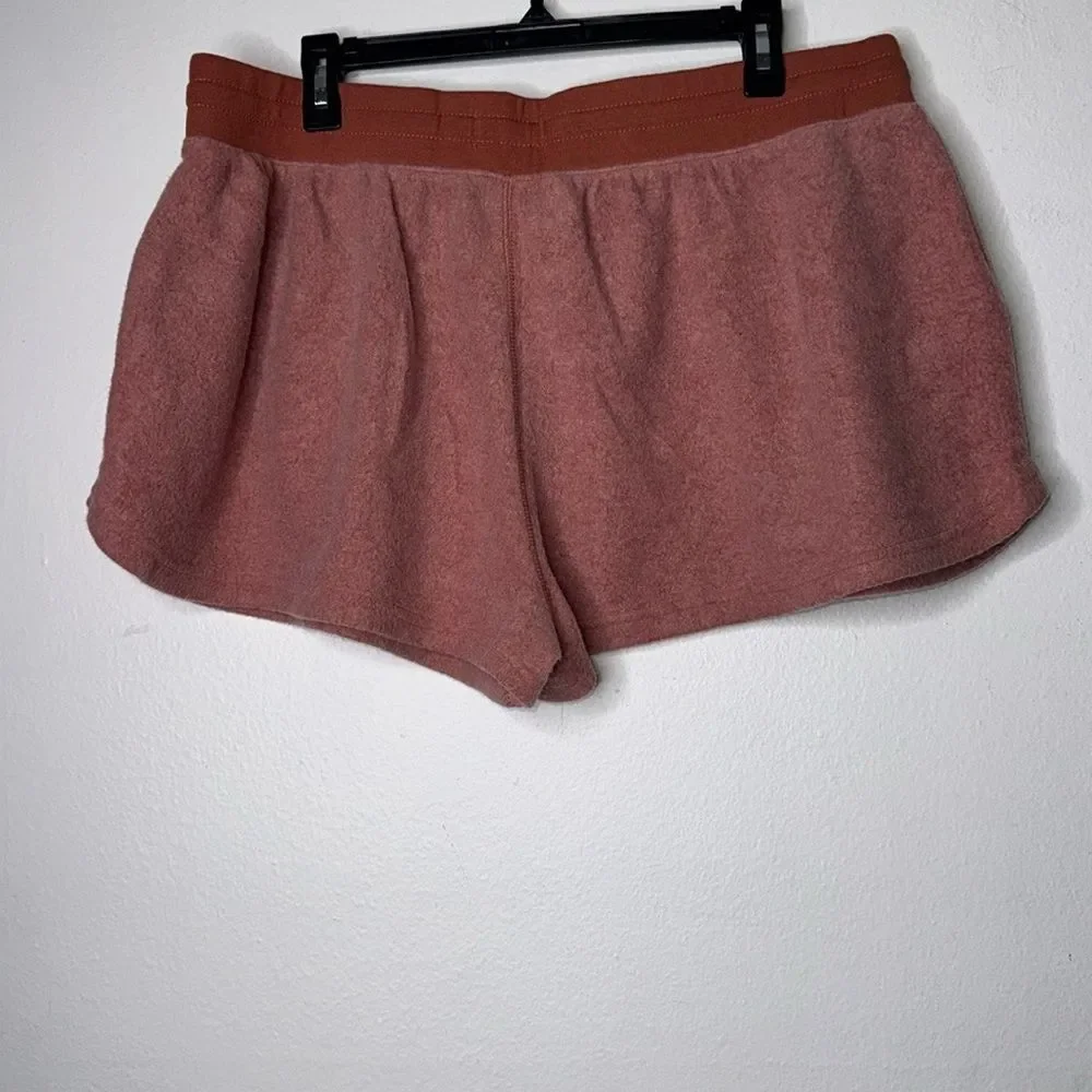 Feat BlanketBlend Fleece Drawstring Lounge Shorts Size XXL